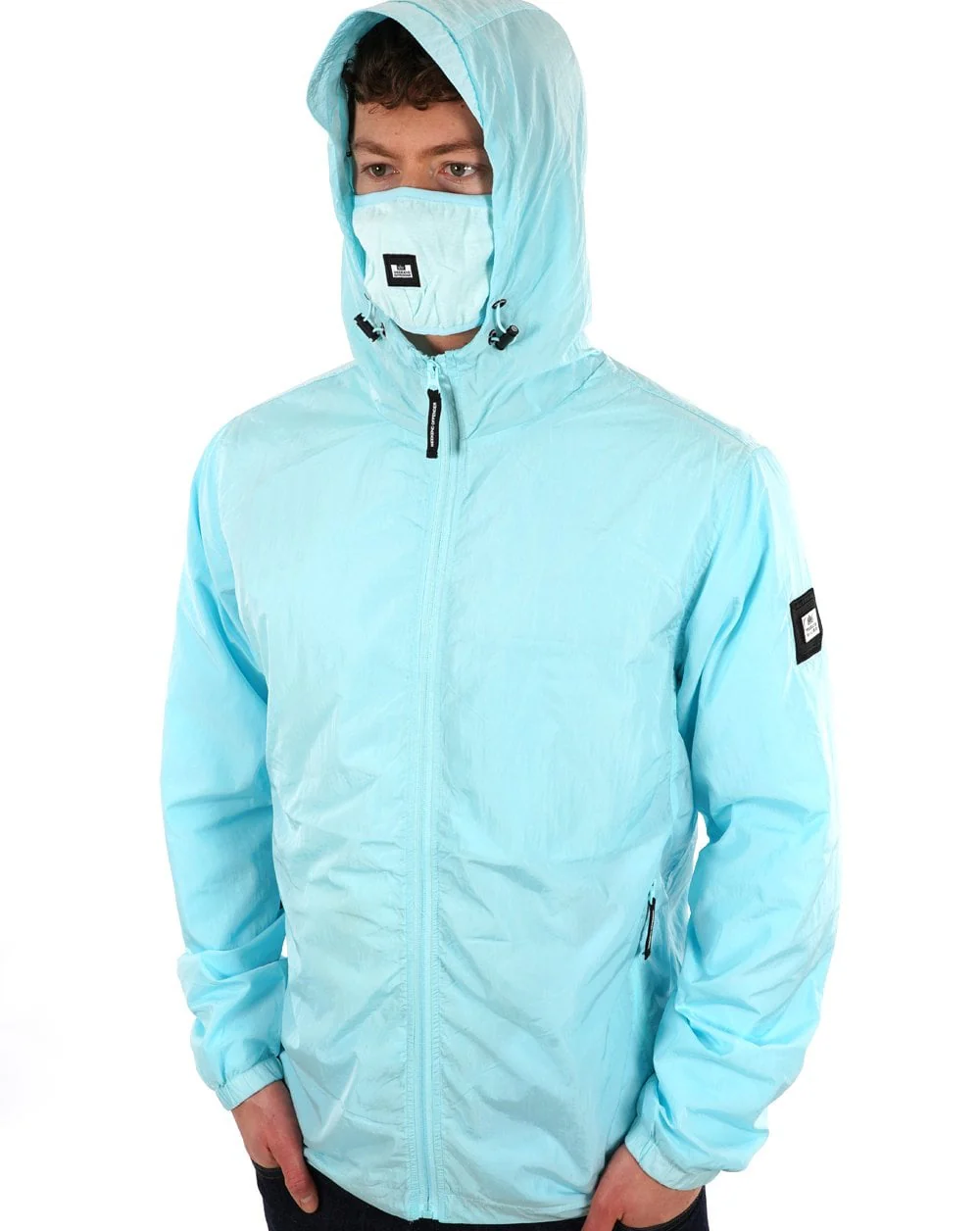 Weekend Offender Technician Jacket Sky Blue - Image 4