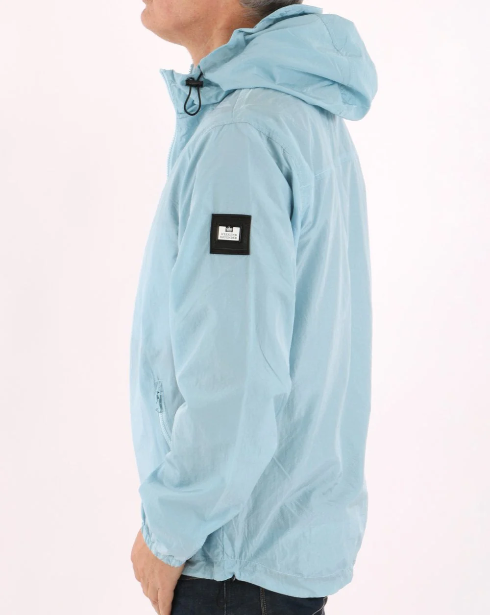 Weekend Offender Technician Jacket Sky Blue - Image 3
