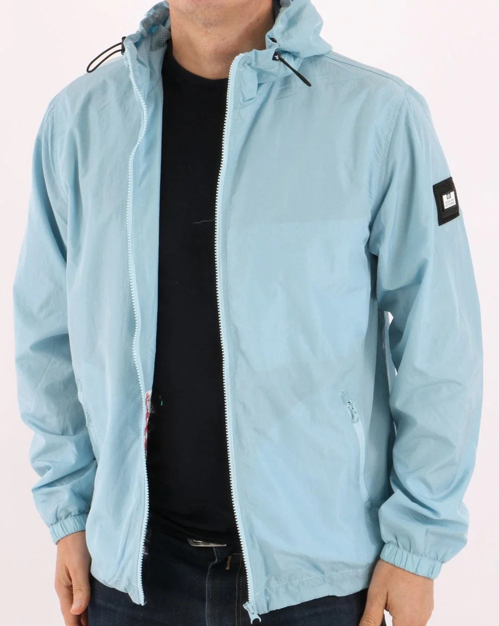 Weekend Offender Technician Jacket Sky Blue - Image 5