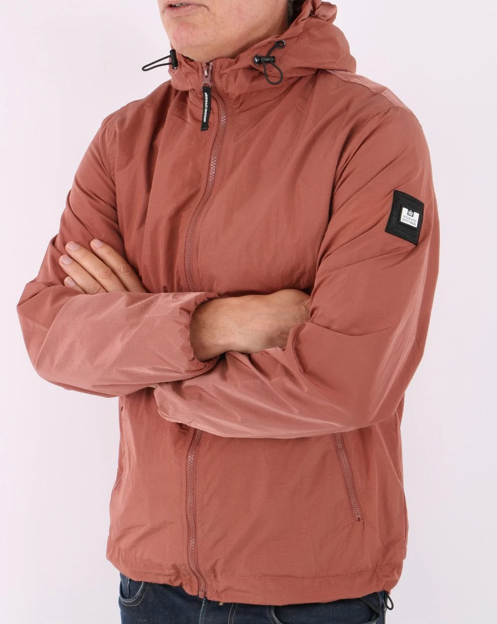 Weekend Offender Technician Jacket Terracotta - Image 2