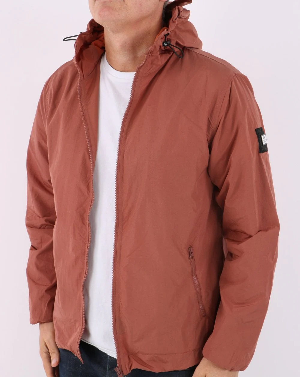 Weekend Offender Technician Jacket Terracotta - Image 3