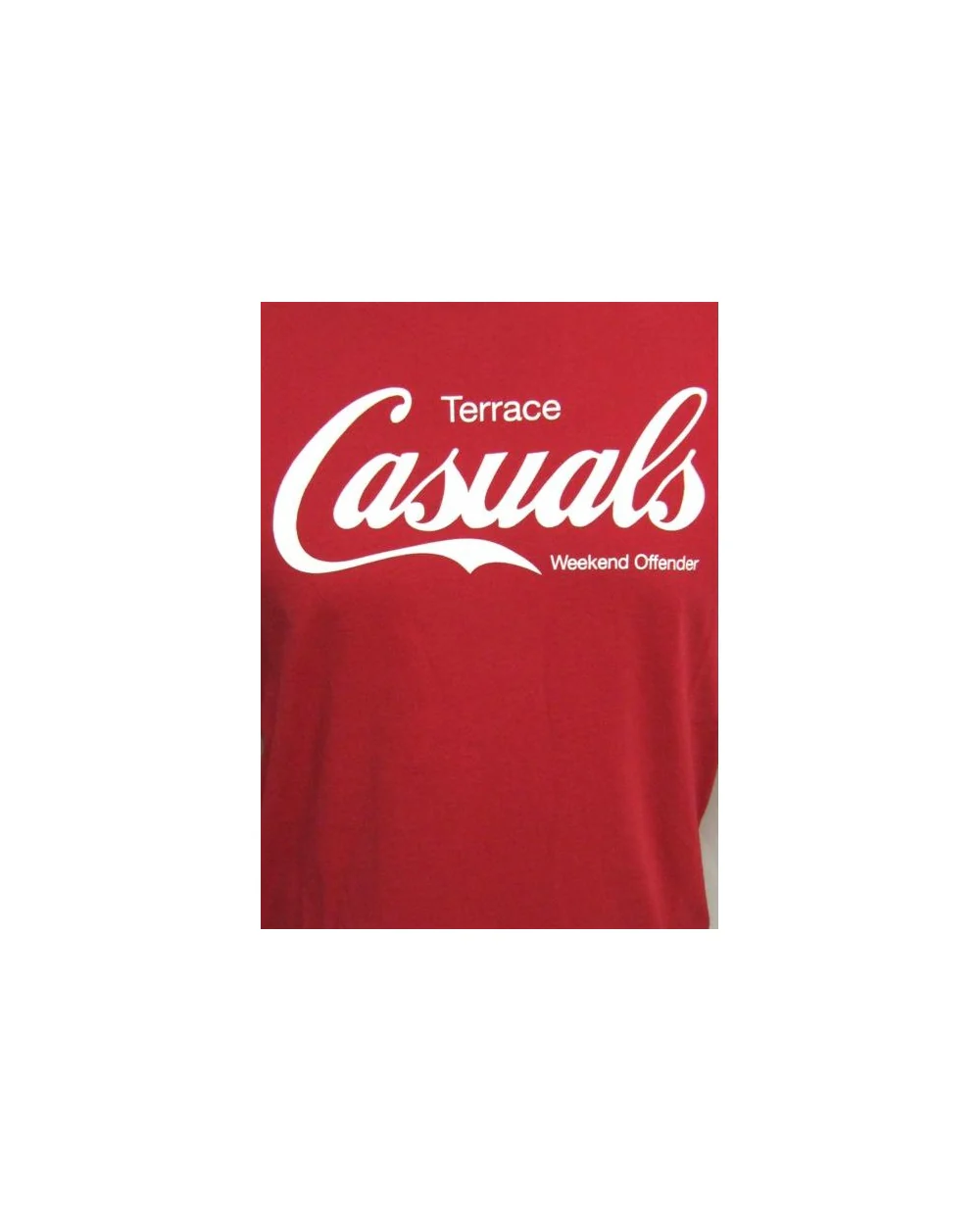 Weekend Offender Terrace Casuals T-shirt Red - Image 2