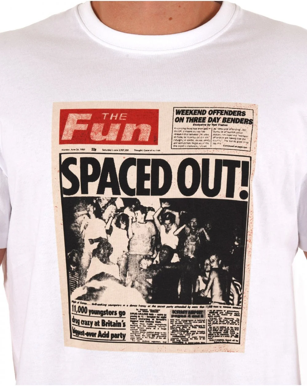 Weekend Offender The Fun Anniversary Tee White - Image 2