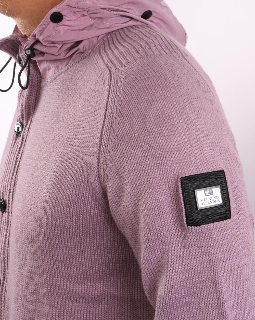 Weekend Offender Toledo Knit Lilac Glow - Image 2