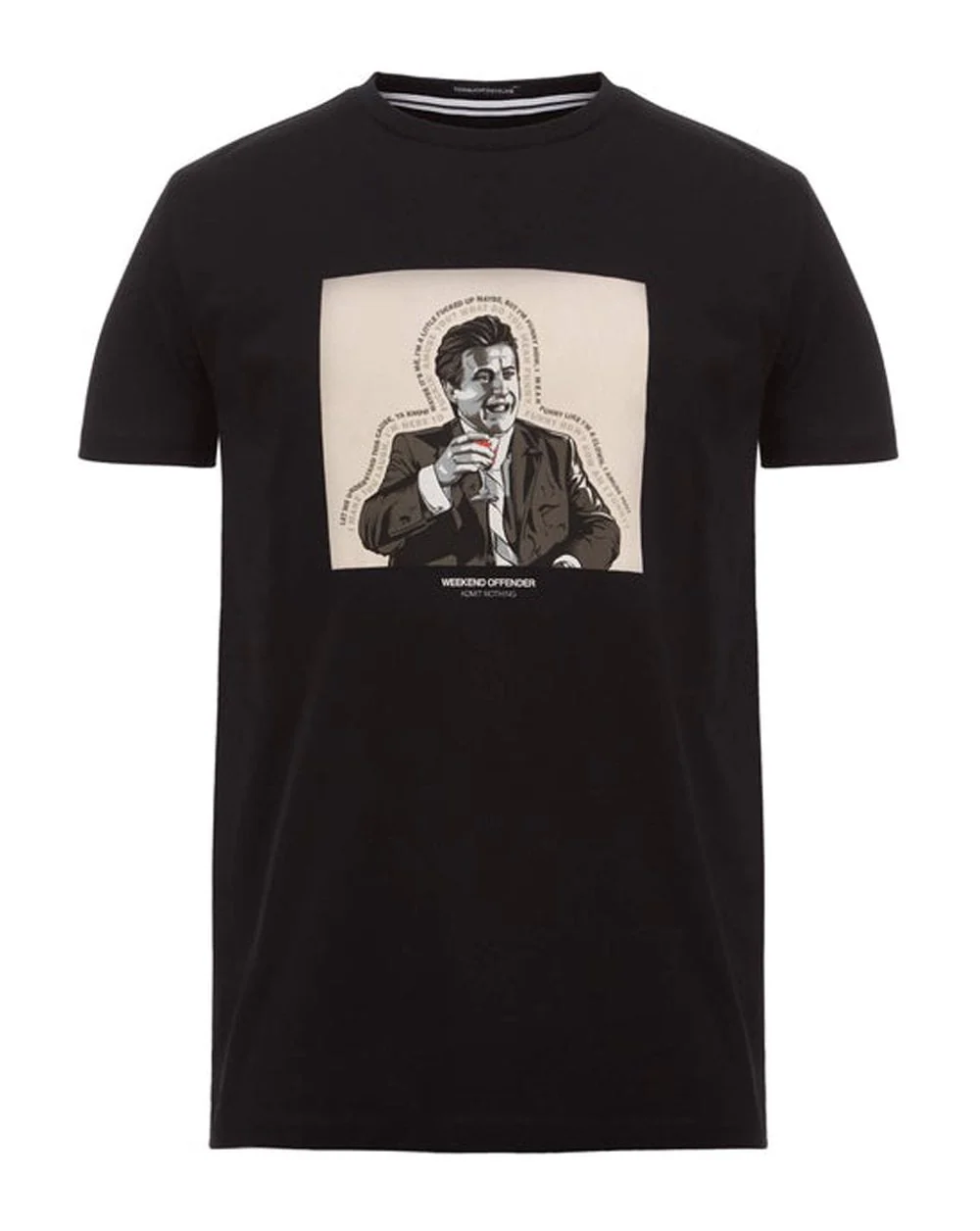 Weekend Offender Tommy T-shirt Black