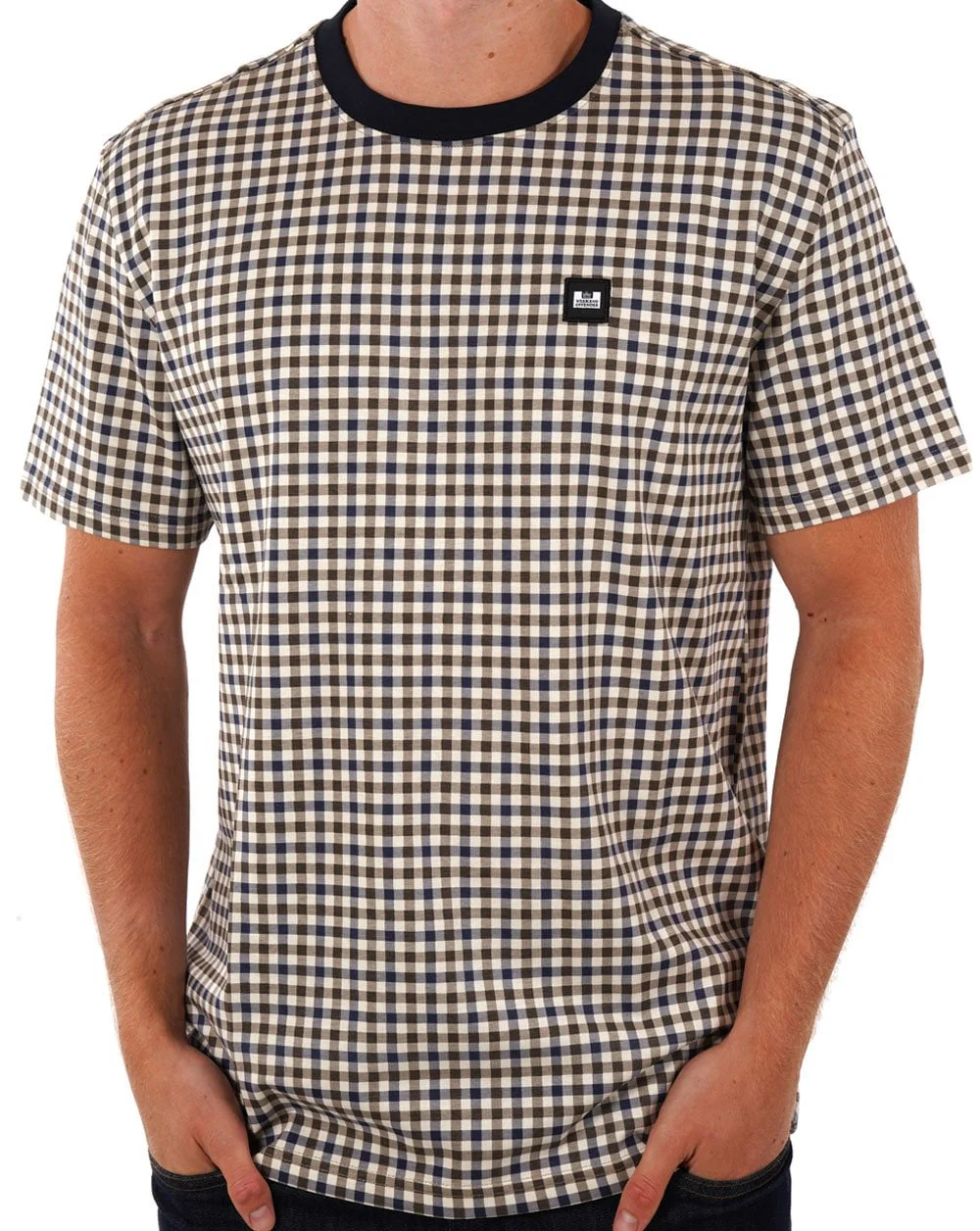 Weekend Offender Trimmer T-shirt Mid House Check