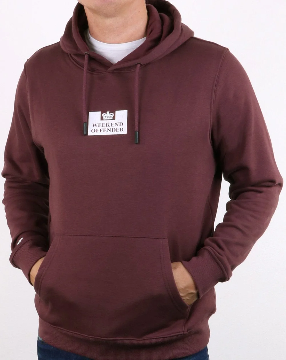 Weekend Offender Tunney Hoody Loganberry