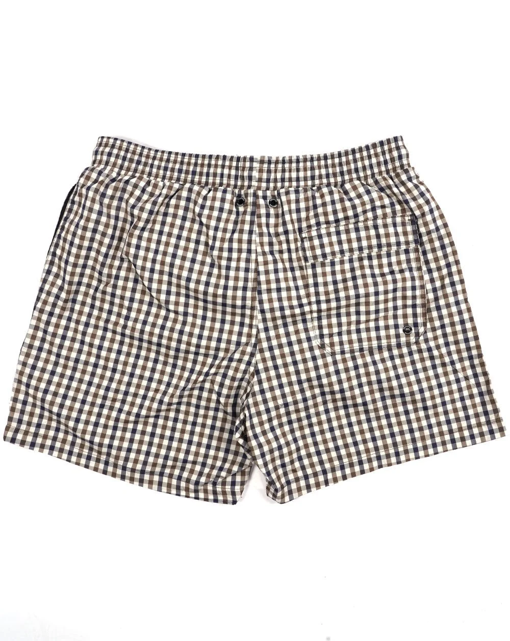 Weekend Offender Varadero Check Swim Shorts Mid Check - Image 2