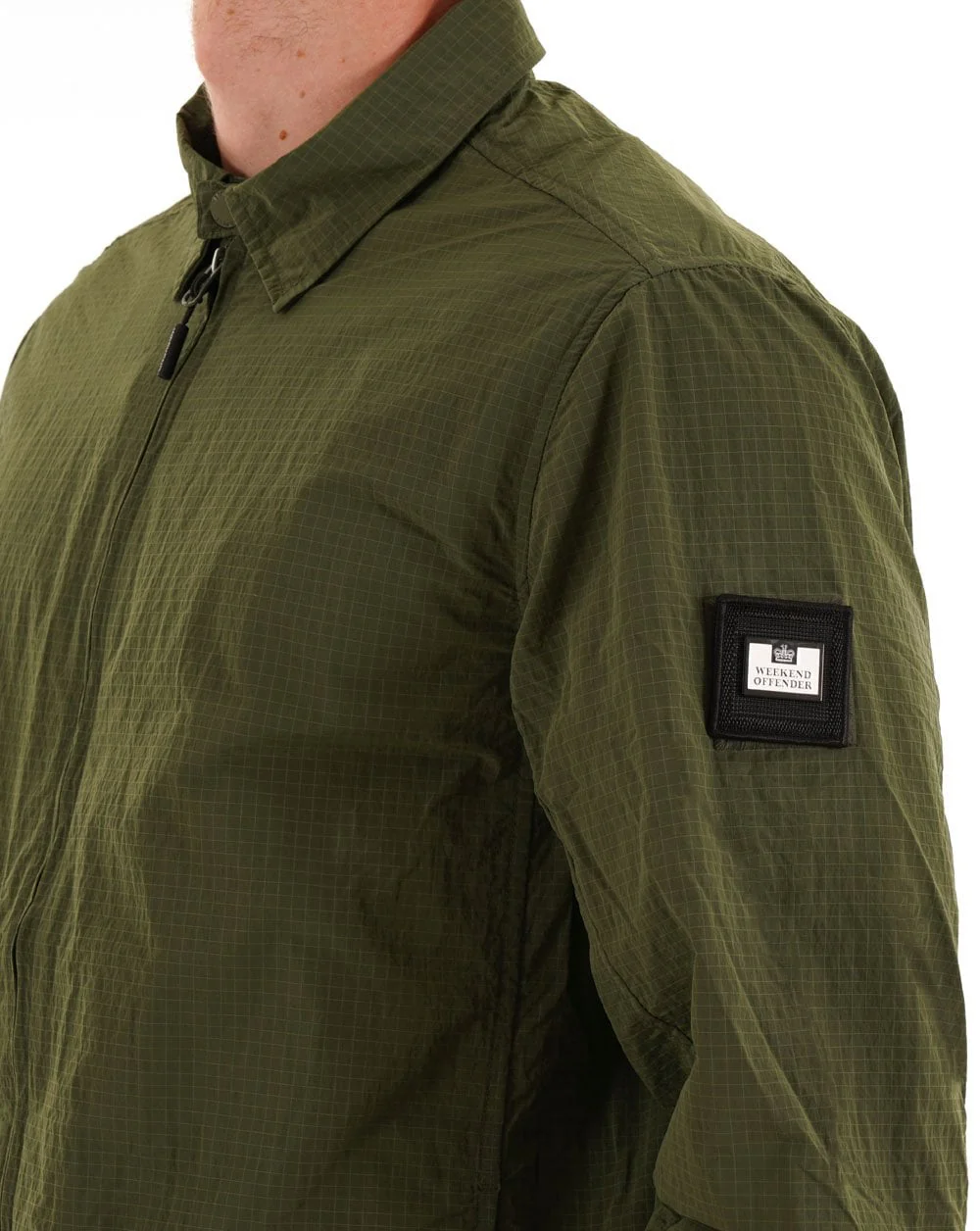 Weekend Offender Vinnie Overshirt Bay Leaf - Image 2