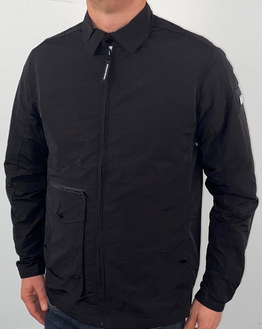 Weekend Offender Vinnie Overshirt Black - Image 2