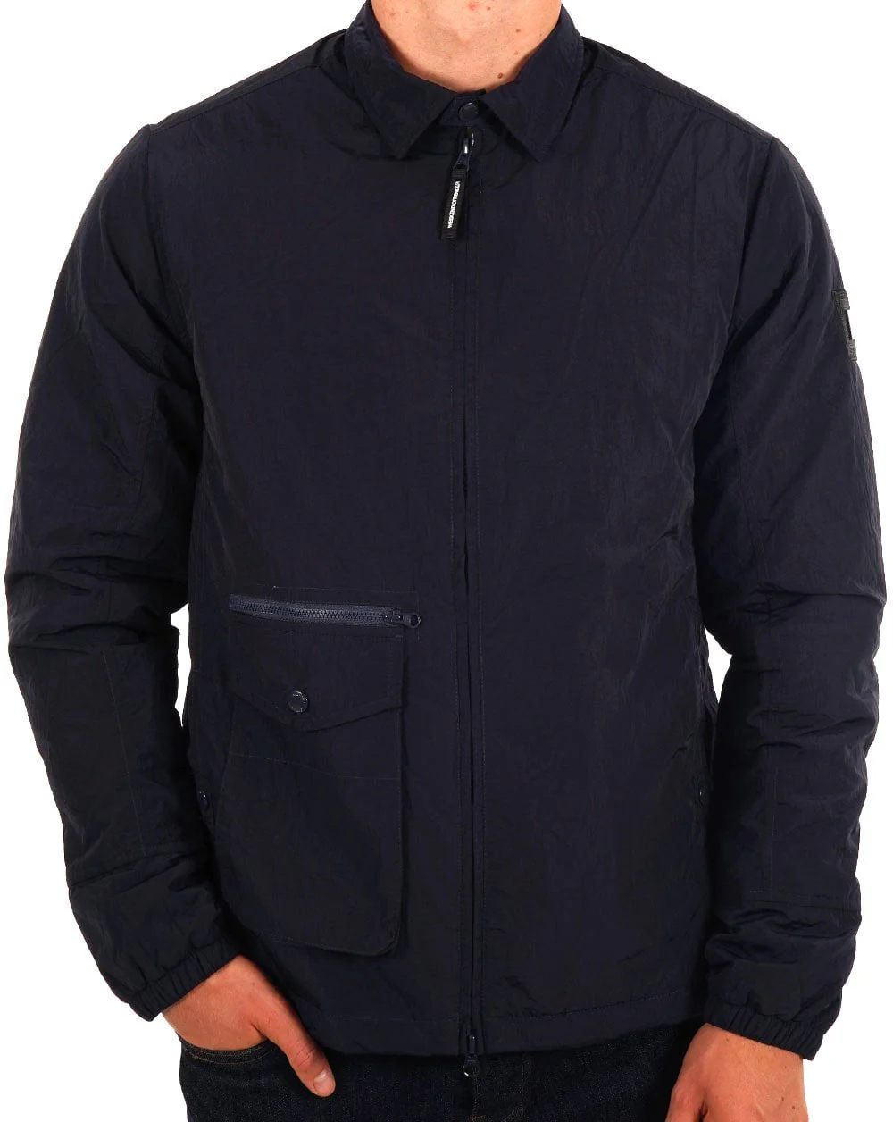 Weekend Offender Vinnie Thermo Overshirt Navy