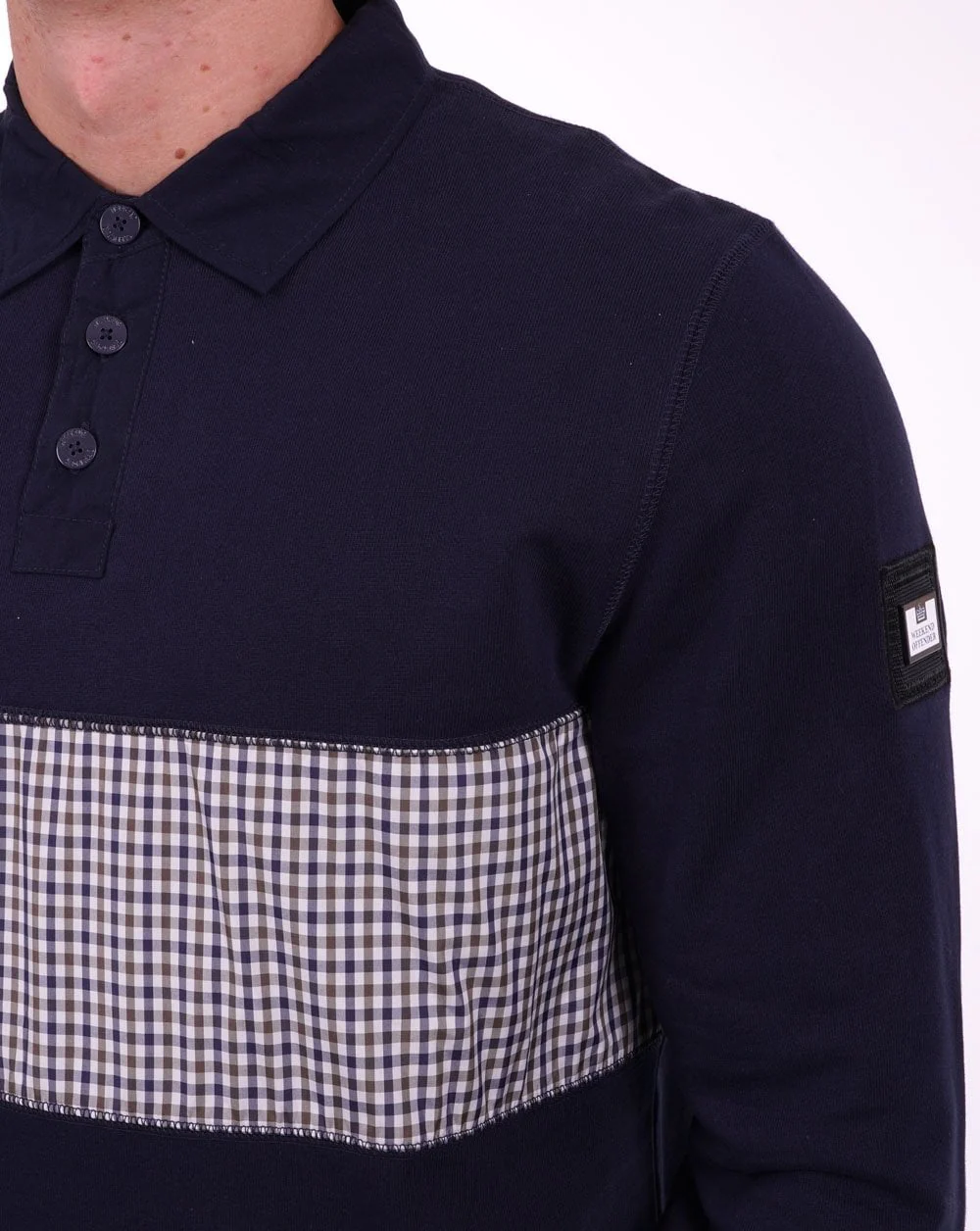 Weekend Offender Wilder Sweatshirt Navy - Image 2